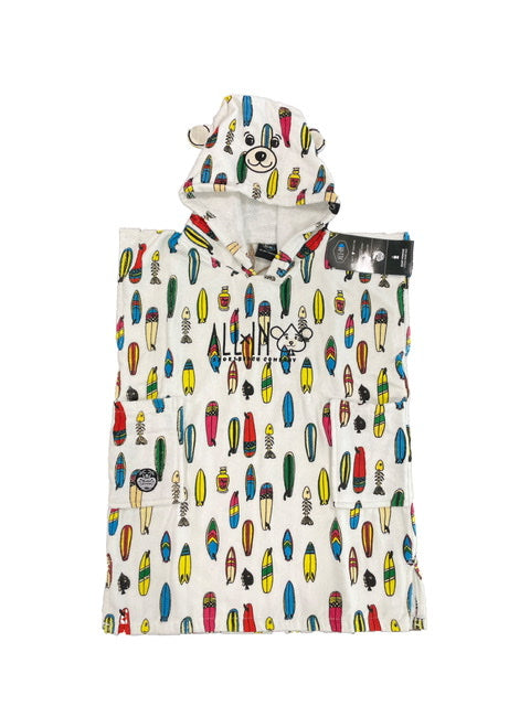 ALL IN KIDS PONCHO - SURFBOARDS